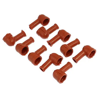 Bateria do Terminal Marrom tipo Cachimbo de Plástico 10 Pcs Botas Macio