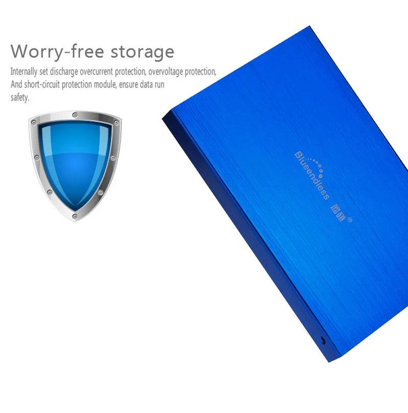 Blueendless HDD HD жесткий диск 1 ТБ 2 ТБ для ноутбука внешний жесткий диск 1 ТБ 2 ТБ 500GB 320GB Disque Dur Externe 1to 2TO