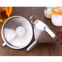 Кухонная Воронка аксессуары для передачи жидкости маленький рот Воронка для консервирования фильтр из нержавеющей стали Воронка