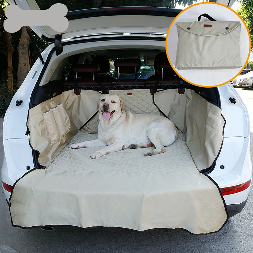 Pet cargo liner Чехол коврик для внедорожников и автомобилей Водонепроницаемый Pet Carrier Автомобильный задний багажник для заднего колеса Pet Seat