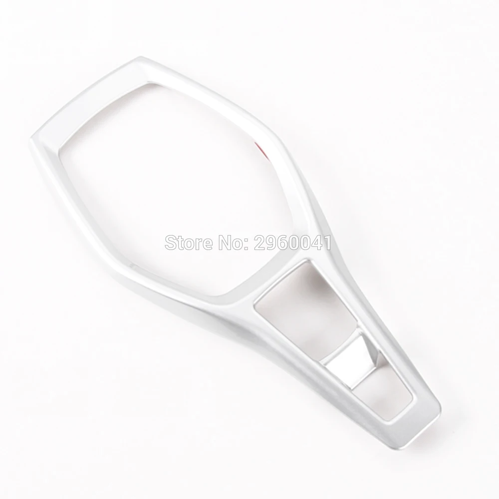 El más nuevo Panel de engranajes plateados recorta la cubierta de cambio piezas interiores de cromo estilo ABS para Chevrolet Camaro 2017