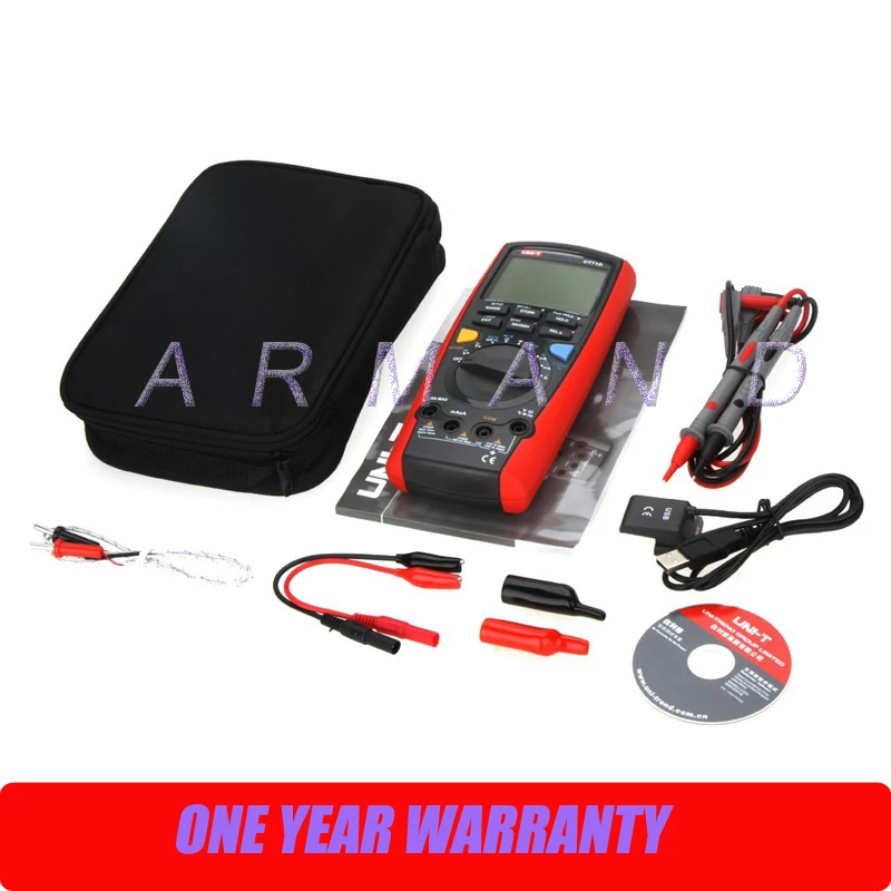 

UNI-T UT71D True RMS Auto Data Log Digital Multimeter AC DC Volt Ohm Cap Tester