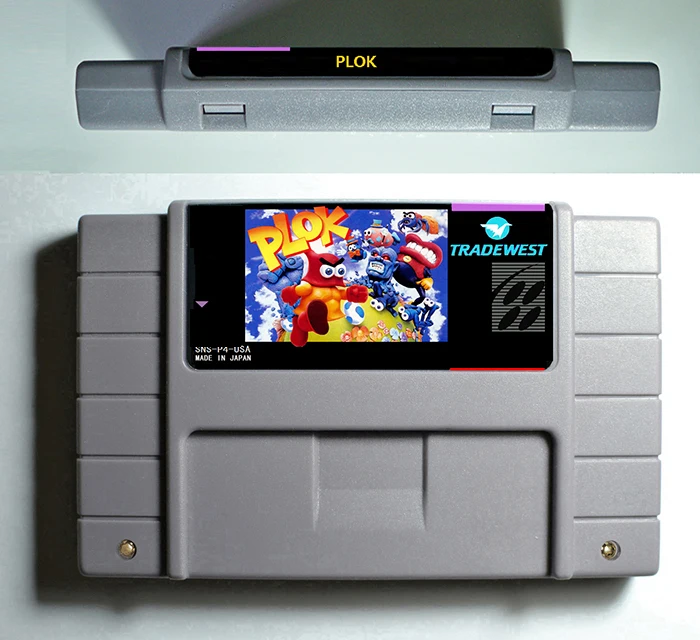 

Plok - Action Game Card USA Version