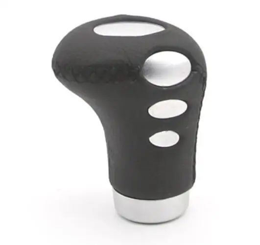 Universal Manual Leather Shifter Shift Knob Cover Stitch Shifter Lever car styling Fit For Honda