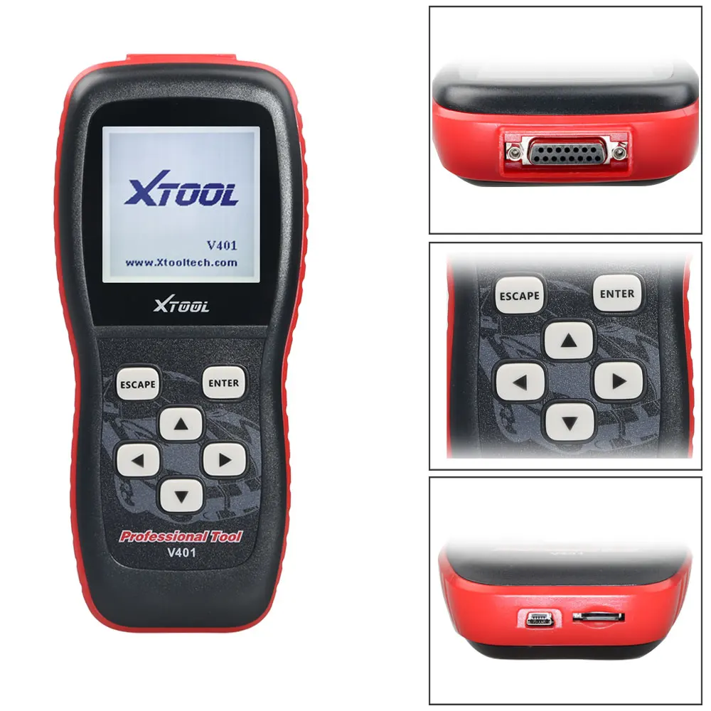 XTOOL 401 сканер 401 профессиональный инструмент 401 сканер кода OBD2 сканер