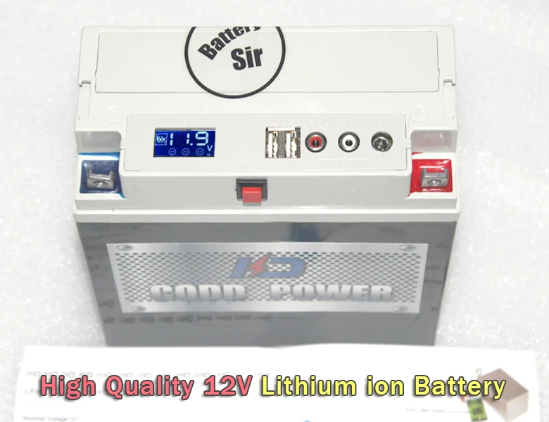 Perfect 12V 40AH lithium ion New Protection Large capacity Battery Pack 4 Perfect 12V 40AH lithium ion New Protection Large capacity Battery Pack 4