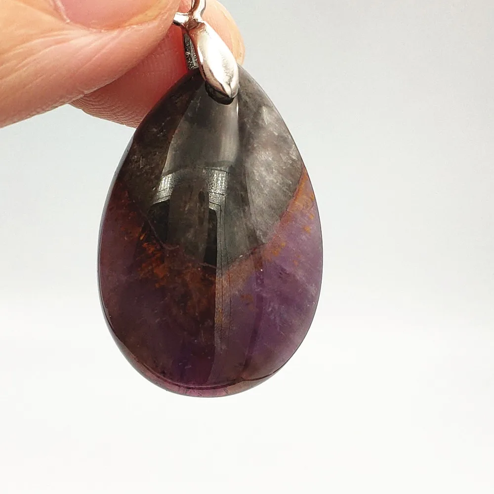 

100% Natural Auralite 23 Purple Red Canada Woman Man Pendant Jewelry 29x19x10mm Healing Reiki Stone Drop Shipping AAAAA