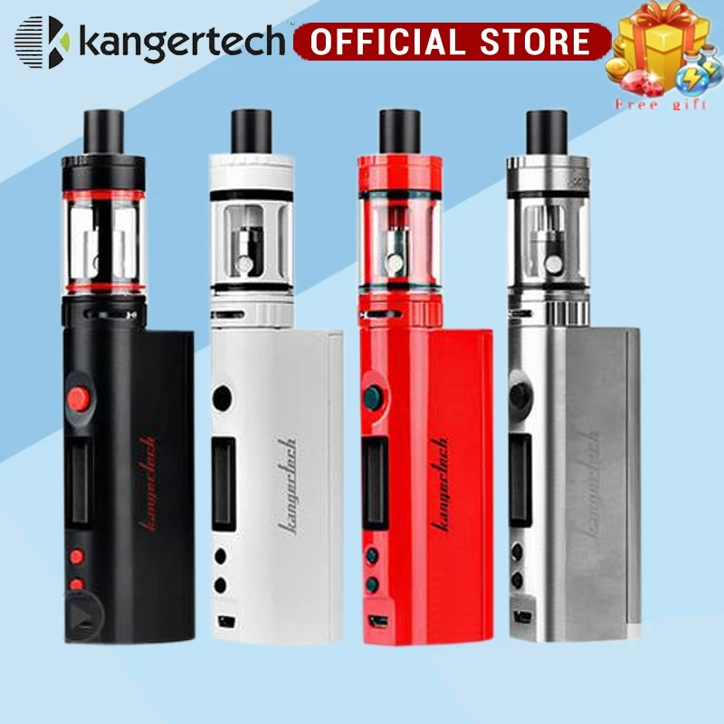 Kanger topbox mini Upgraded Subox Mini Starter kit e electronic cigarette 75W Subox vape Pro Temperature Control Kit