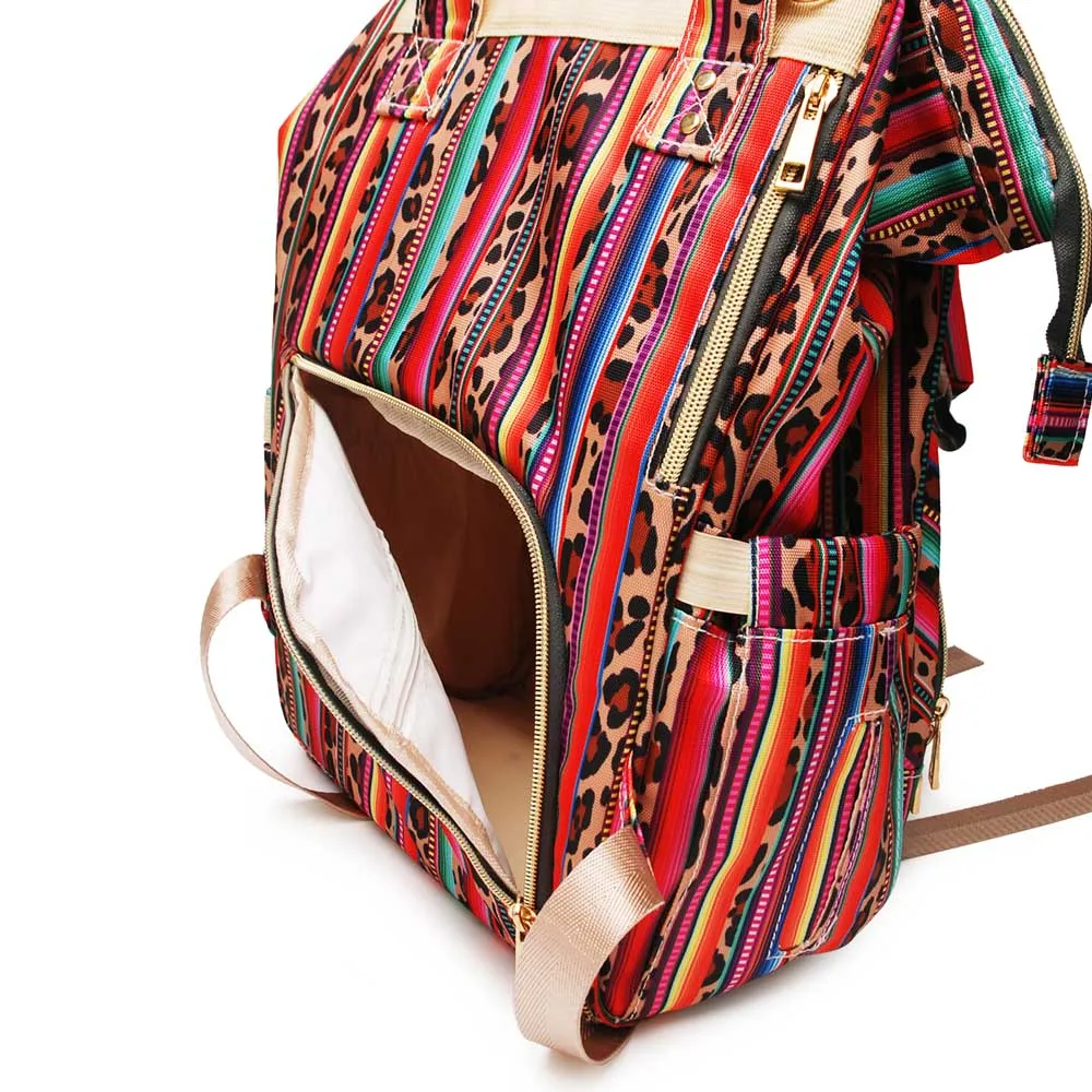 1276-serape leopard diaper backpack (8)