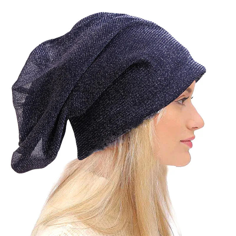 

Spring Winter Women's Cap Casual Beanies Men Women Wrap Head Beanie Slouch Skullies Bonnet Unisex Cap Muslim Keep Warm Hats W003