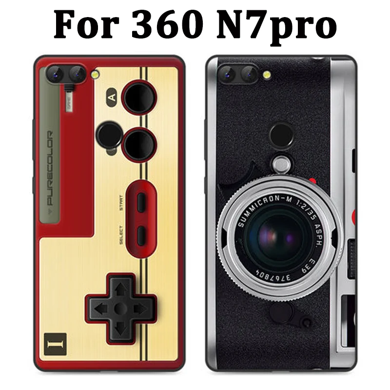 Для 360 N7pro чехол Ретро мультфильм силиконовая Мягкая задняя крышка для N7 pro