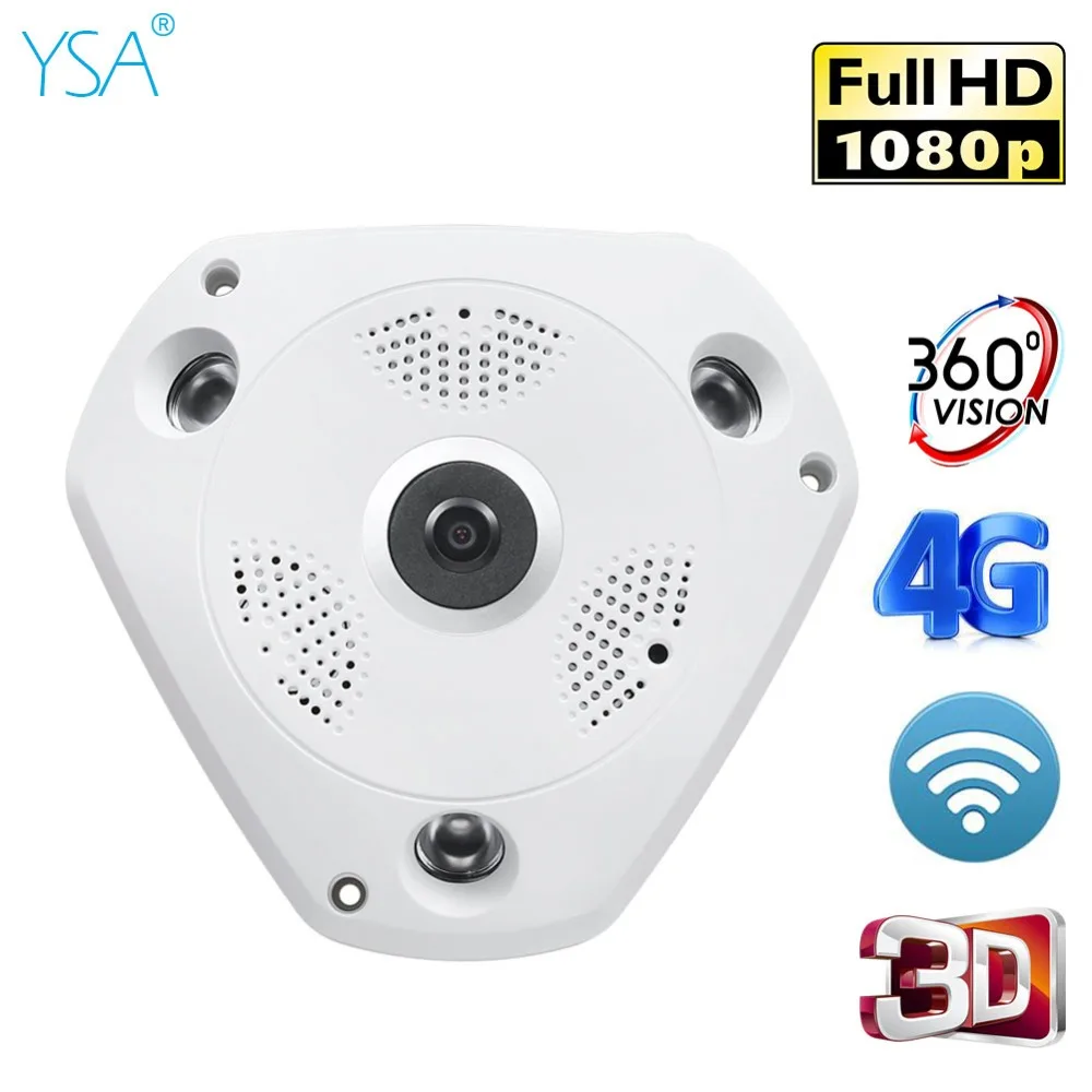Wireless IP Camera 3G 4G Sim Card 1080P HD Security Wifi Camera Indoor