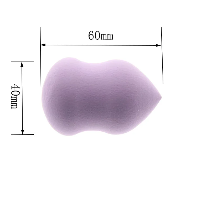 2 шт./компл. фиолетовый цвет для женщин девочек лучшие дешевые большие тыквы макияж порошок слоеное Смешивание Макияж косметическая Красота основа губка