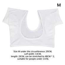 1 шт футболка форма подмышек Пот подушечки Многоразовые моющиеся подмышек Пот подушечки духи поглощающие Пот Размер M/L