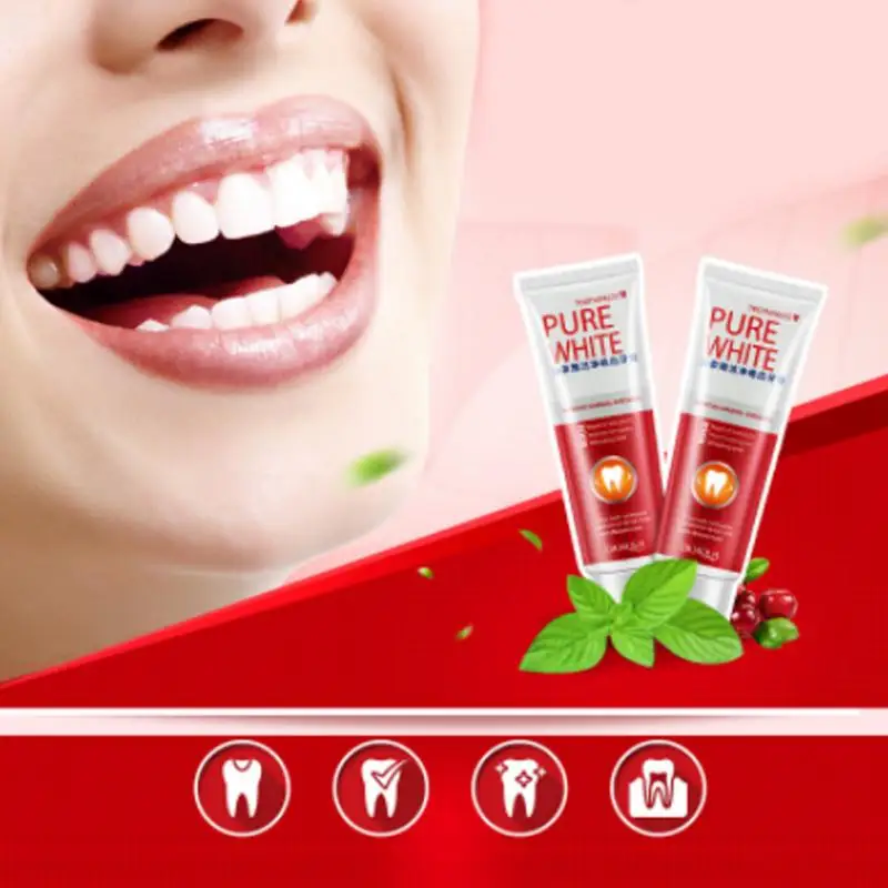 

120g Mouth Oral Care Whitening Toothpaste Cranberry Mint Toothpaste Tooth Teeth Cleaning Care Oral Hygiene #20