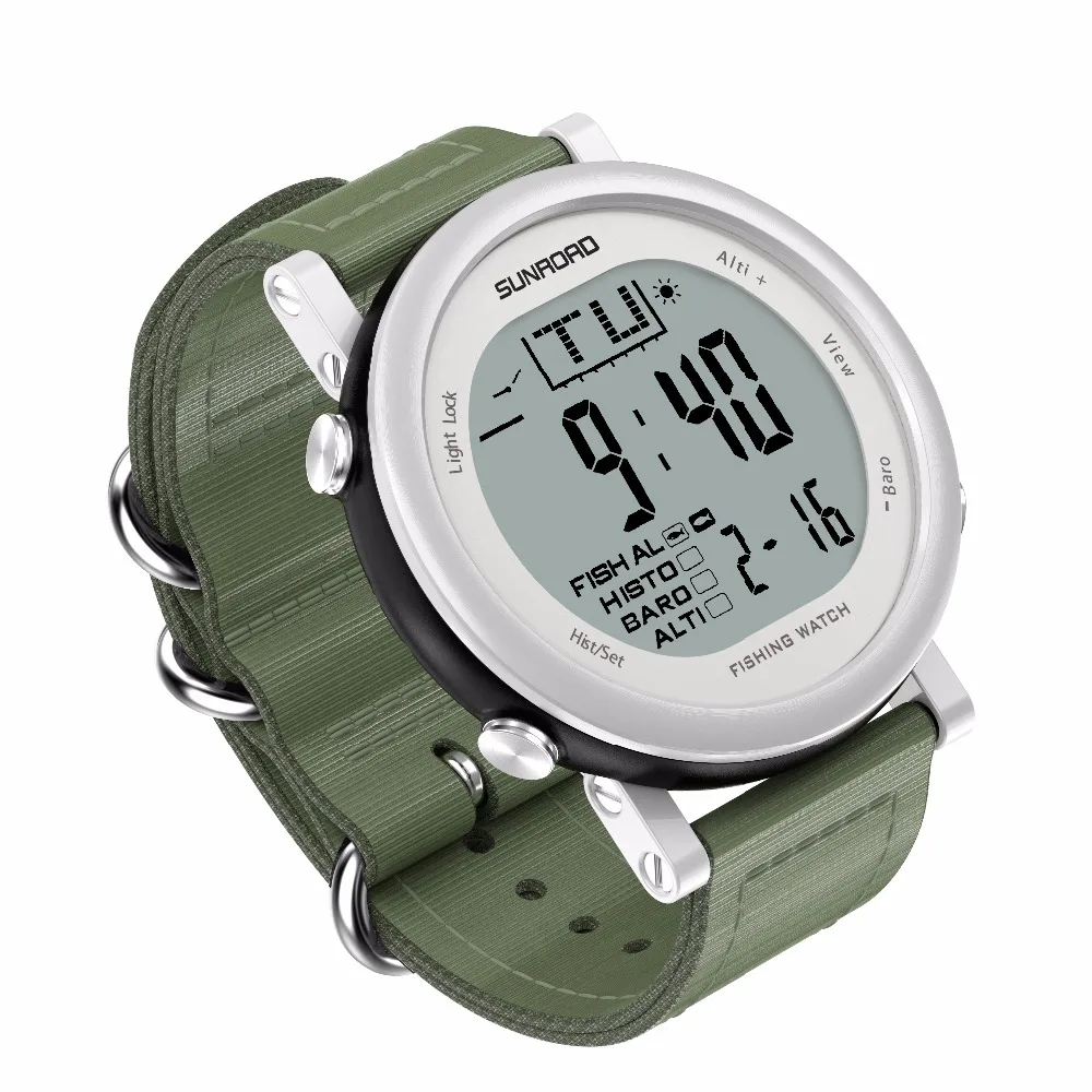 running watch with barometric altimeter
