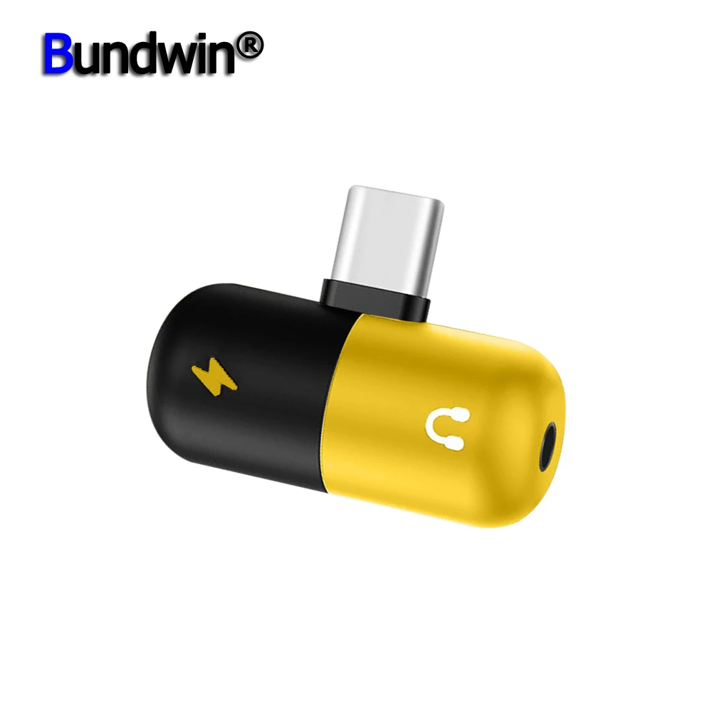 Симпатичный USB C type C до 3,5 мм разъем для наушников вспомогательный конвертер адаптер зарядное устройство аудио двойной 2 в 1 USB-C кабель-разветвитель для наушников Музыка