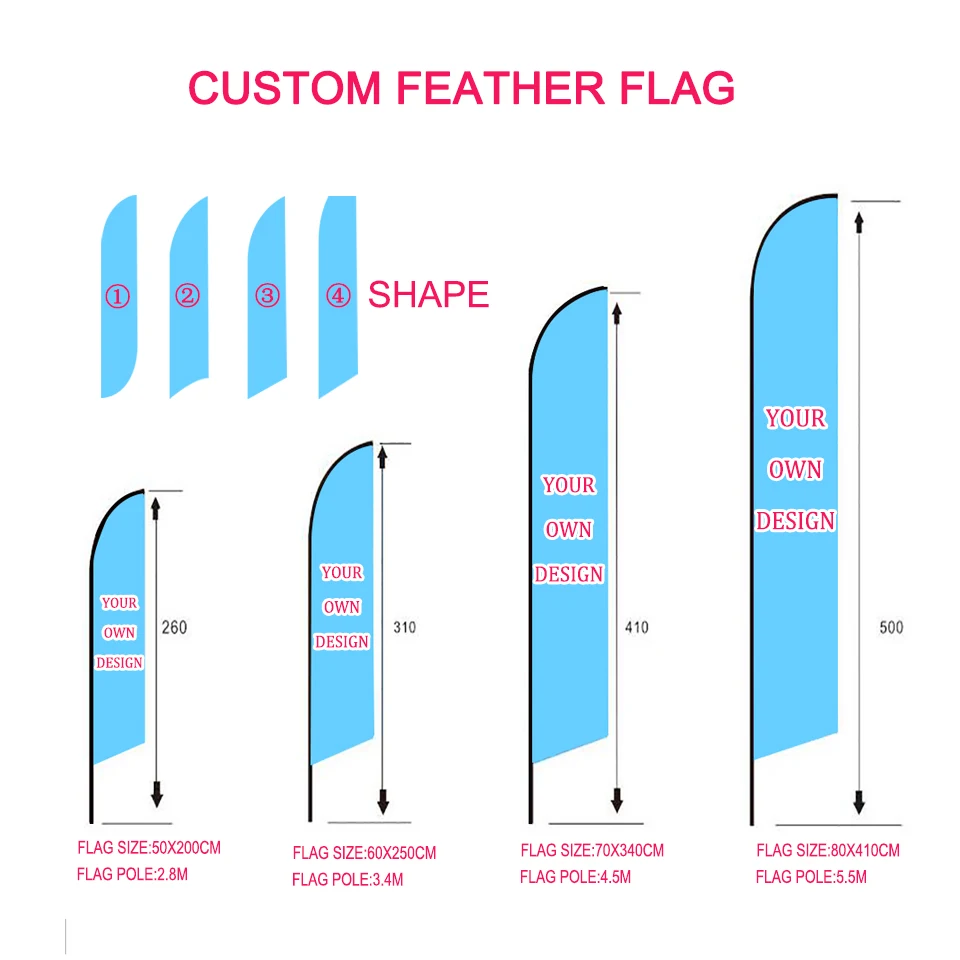 Графическая печать на заказ для перьев флаг пляжный флаг Графический Замена рекламы, продвижение, празднование