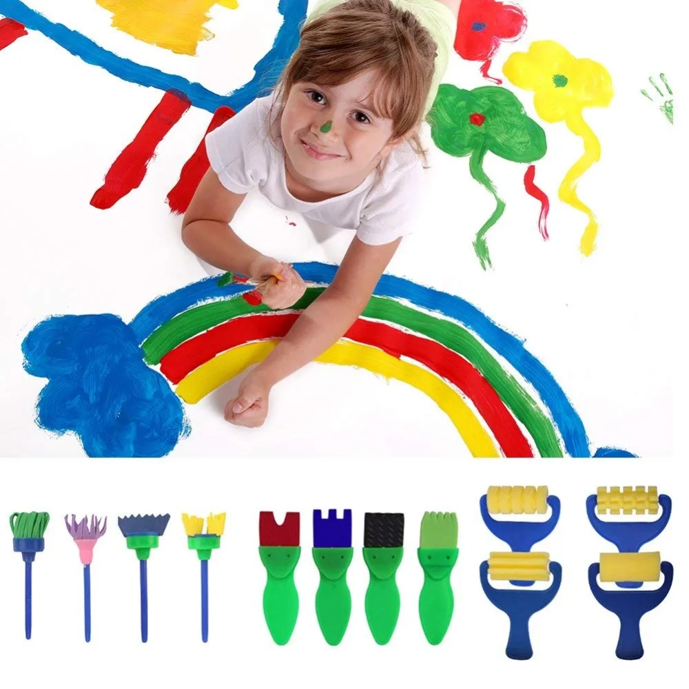 Sponge-Painting-Kit-Bib-Rollers-Shapes-Brushes-Stamp-Flower-Foam-Drawing-Tools-For-Kids-Children-Early (2)