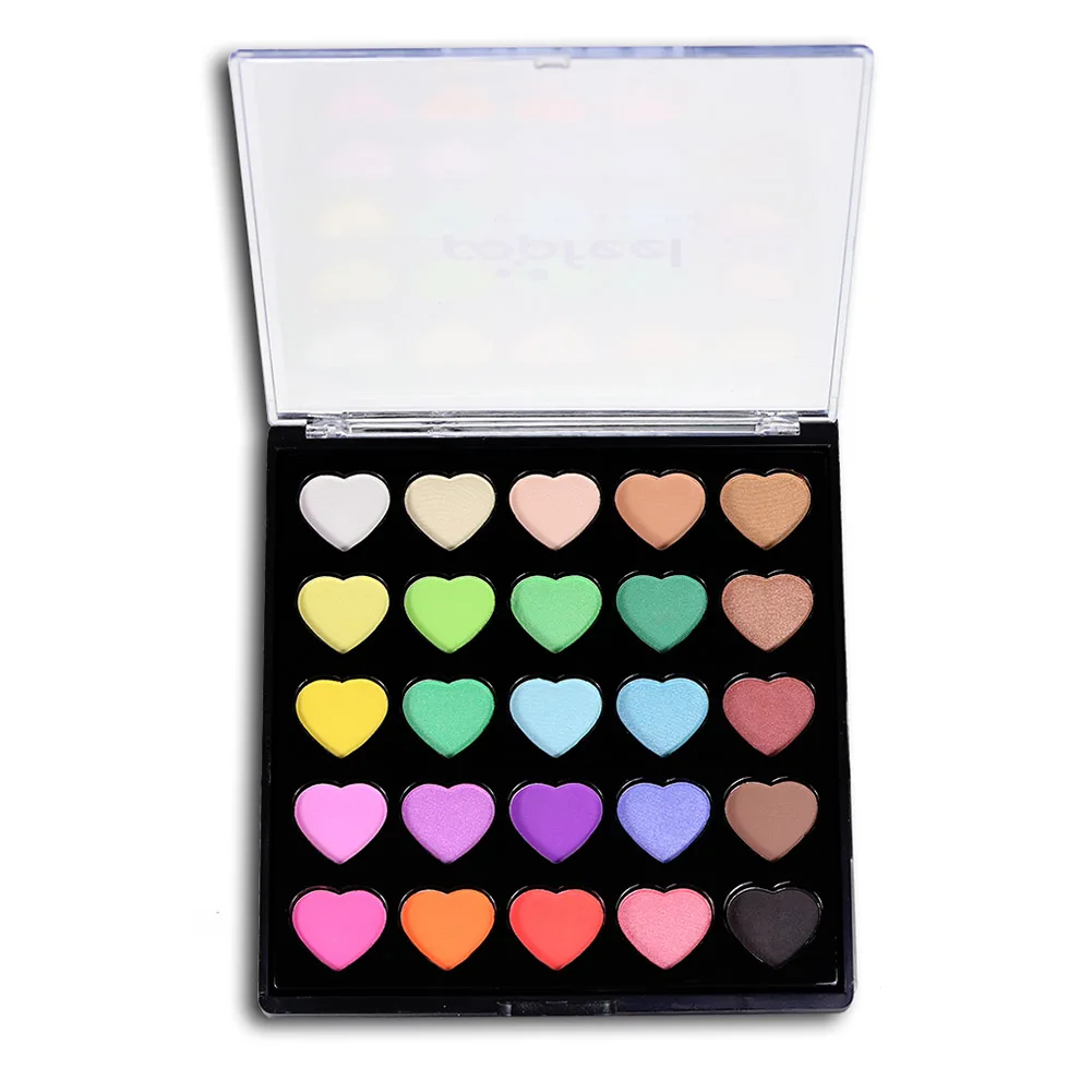 POPFEEL Heart Shape Eyeshadow Palette Eyes Makeup Set Eye Shadow Kit