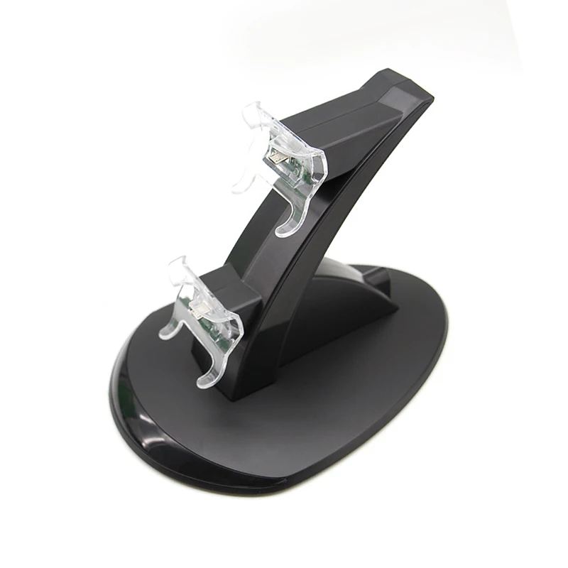 USB светодиодный Быстрая зарядка подставка с адаптером док станция для двойной Xbox