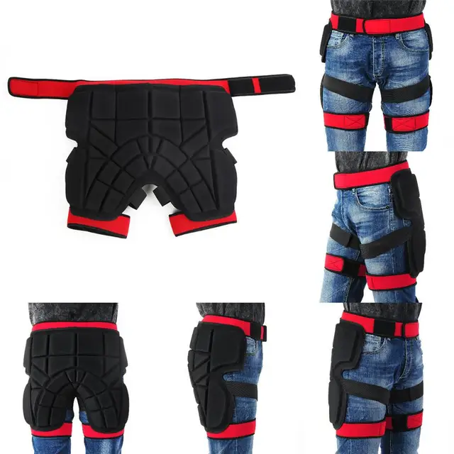 US $17.63 Outdoor Sports Protective Hip Pad Knee Pads Wrist Palm Support Roller Skating Snowboard Skiing Impa