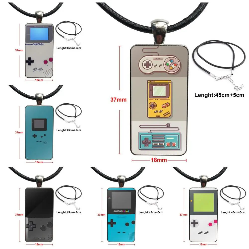 Для свадьбы Gameboy Game Boy Gb оригинальное стекло кабошон чокер подвеска прямоугольное