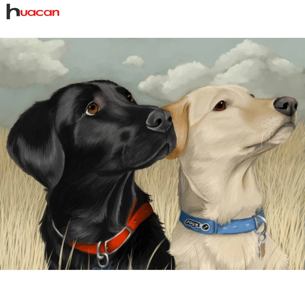 

DIY Diamond Embroidery Dog Diamond Painting Cross Stitch Diamond Mosaic Full Square Animals Picture Of Rhinestones Resin Drill