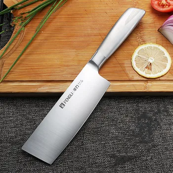 

Full Stainless Steel Kitchen Lady Small Knife Household Multifunctional Cooking Slicing Tool Chef Slicing Meat Vegetable Knives