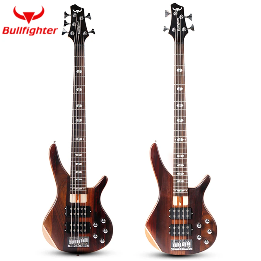 Bullfighter DB 4 5 Performance Electric Bass Guitar 4 5 Strings Active