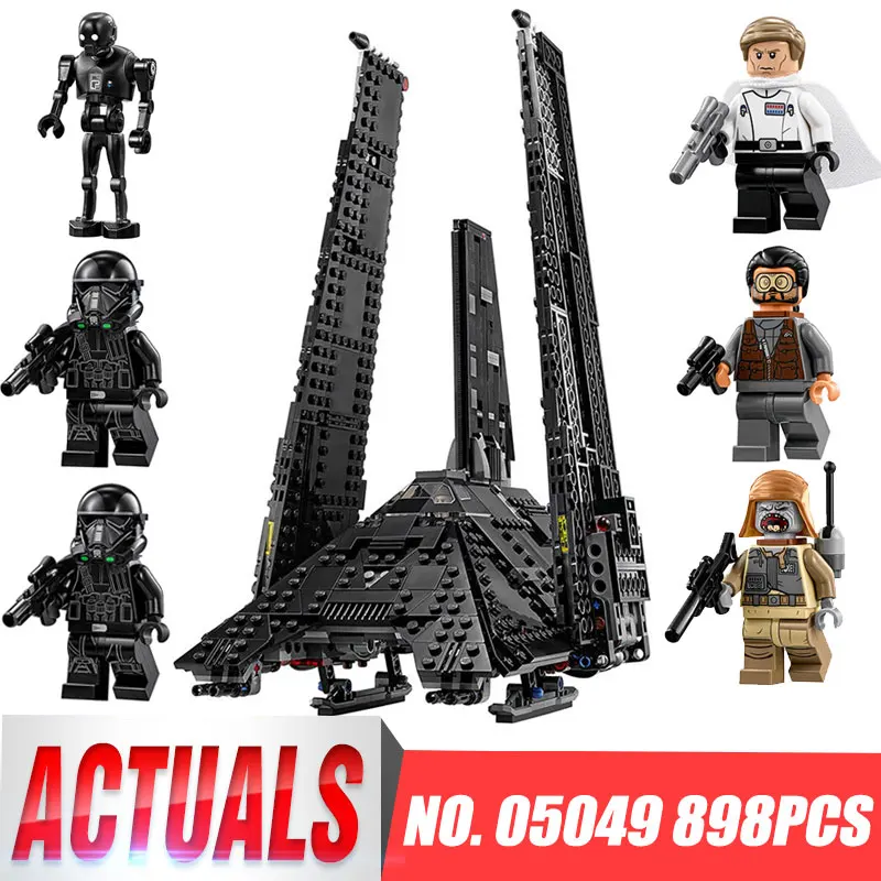 

05049 Star The Krennics Imperial Shuttle Model Building Block Set Wars legoinglys 75156 Space Toys for Children Boy Gifts
