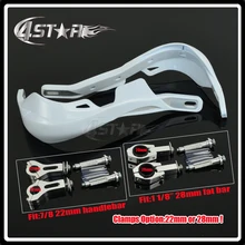 7/8″ 22mm Or 1-1/8 28mm Fat Bar Motocross Handguard Hand Guards For Motorcycle KTM CRF YZF KXF Dirt Bike MX Racing ATV Quad KAYO