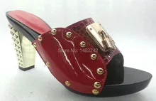Kostenlose lieferung, KEIN. T8 Afrika mama mode schuhe leder qualität Holz boden schuhe standard größe 37-43 aufträge willkommen