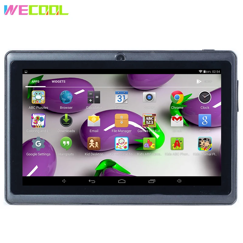 WeCool Q88 Детский планшетный ПК 7 дюймов HD экран 1024x600 разрешение 2500 мАч WIFI серфинга MID
