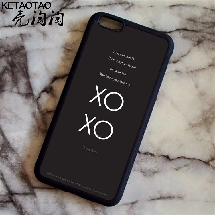 

KETAOTAO Gossip Girl Lips Phone Cases for iPhone 4S 5C 5S 6 6S 7 8 Plus X for Samsung S6 7 8 NOTE Case Soft TPU Rubber Silicone