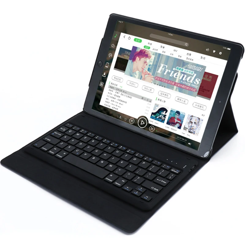 

For IPad Pro 9.7/10.5 Wireless Keyboard Case with Auto Wake/Sleep, Ultra Slim Wireless Smart Stand Flip Folio Hard Case Cover