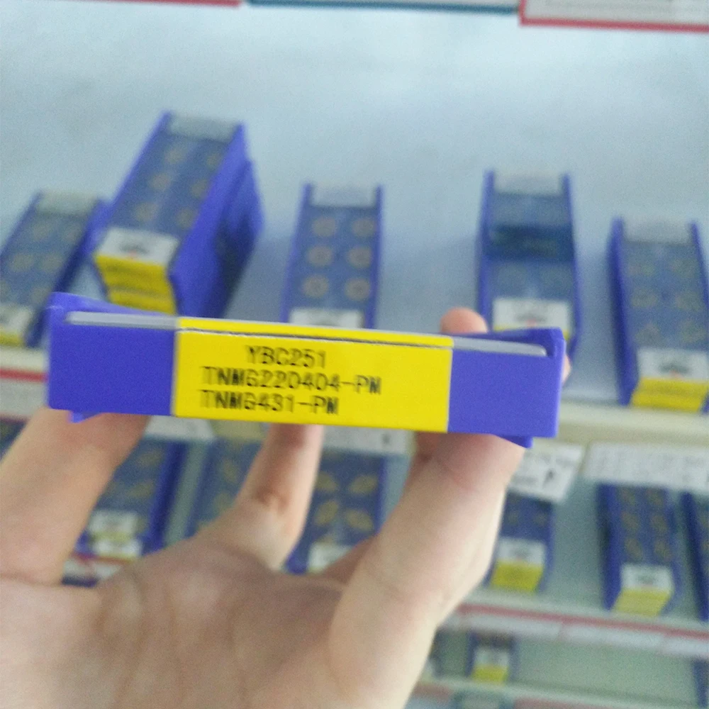 10 шт. TNMG220404-PM YBC251