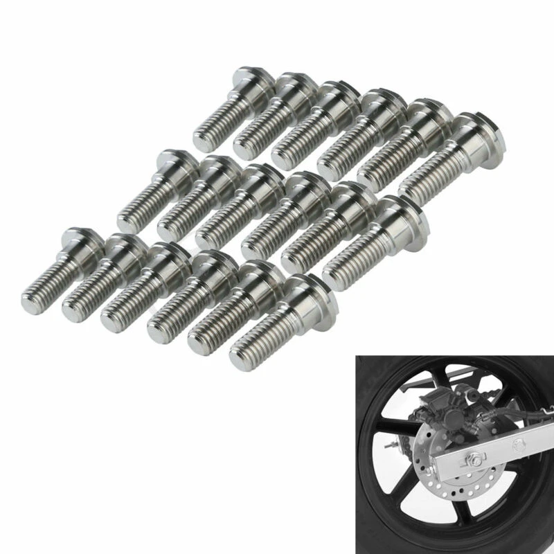 

Мотоциклетные 18 x титановые 824 F & R тормозные дисковые роторные болты для Honda GL1500 1998-2003 NT700 2010-2011