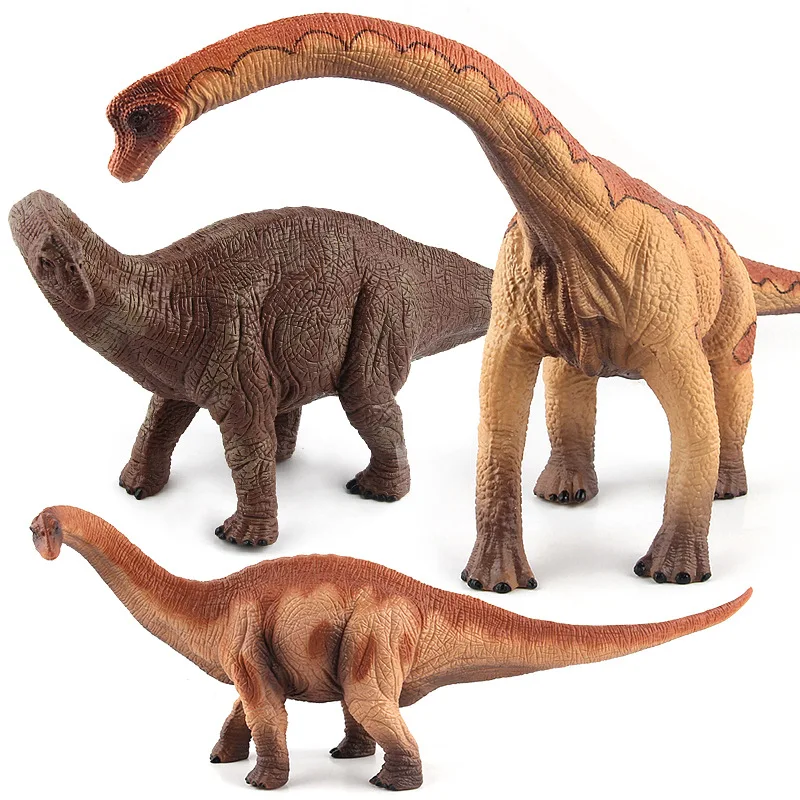 Динозавр Юрского периода модель моделирование Брахиозавр ПВХ Фигурки игрушки коллекция для детей Подарки