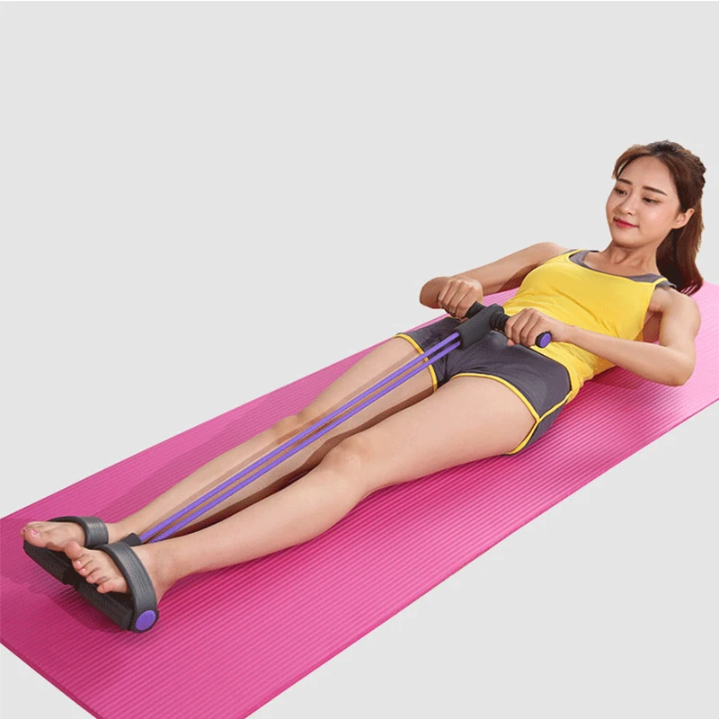 

Elastic Tension Rope Chest Expander Yoga Pilates Slimming Product Fitness Belt 2019