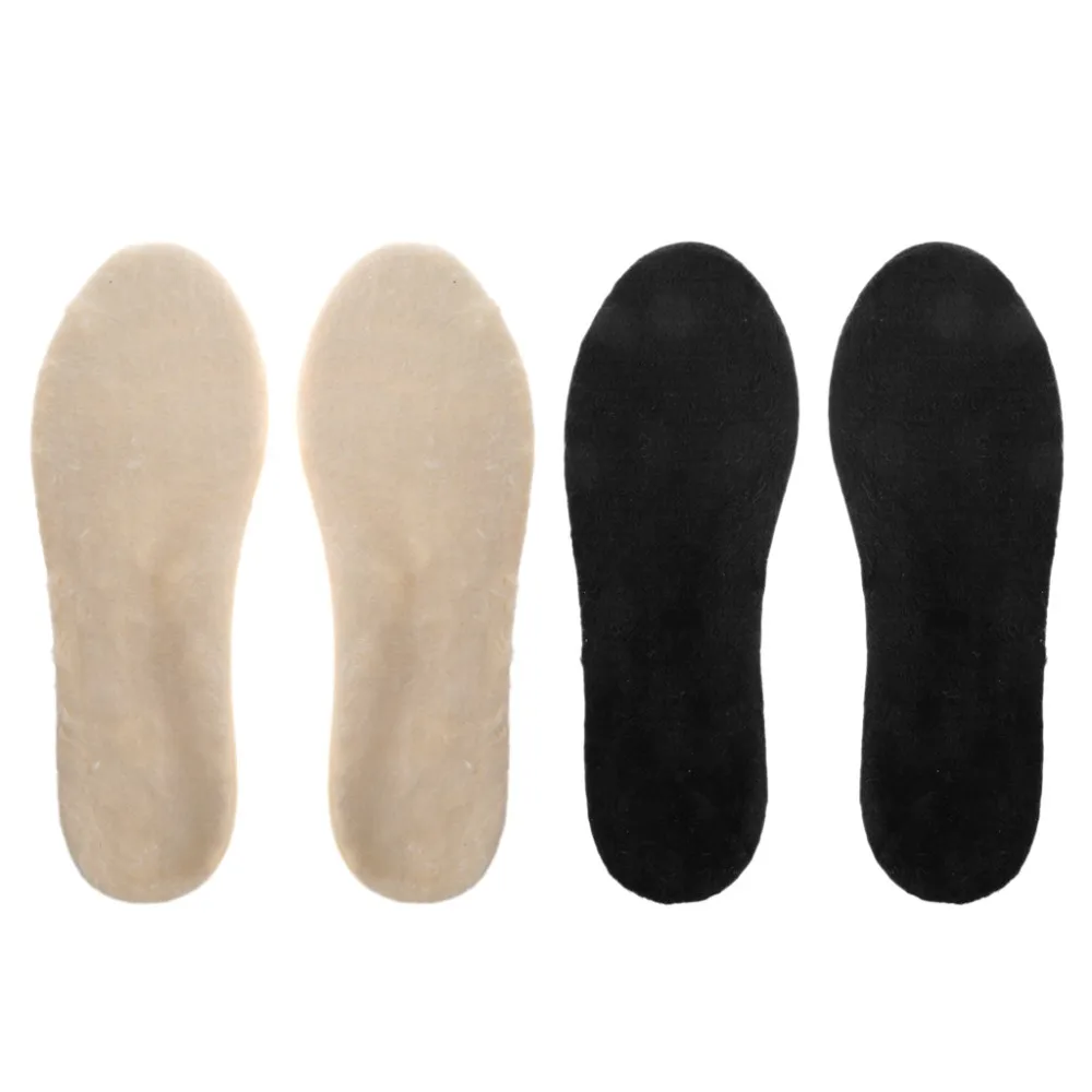 

Shoe Pad Wool Warm Winter Thermal Soft Shock Proof Breathable Insole Cushion Men Women Thick Comfort Pain Relief Cut Adjustable