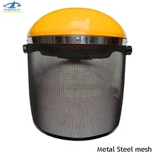 HF защитная маска, Тактическая Военная тренировочная маска, маска для лица, защита для самообороны, шапка, крепление на голову, металлическая сетка, анти-Взрывная маска