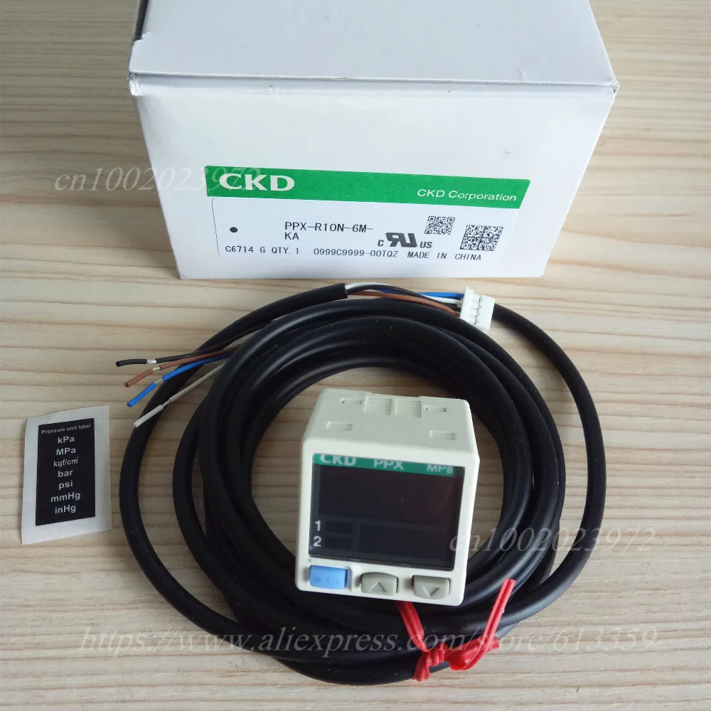 PPX R10N 6M KA CKD Original Digital Pressure Sensor Pressure Controllerin Sensors from