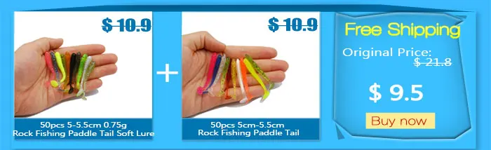 Artificial Lures 50pcs 0.75g 5~5.5cm For Japan Worm Swimbait Jig Soft Bait ShadFly Fishing Silicon Rubber Fish Fishing Lure (3)