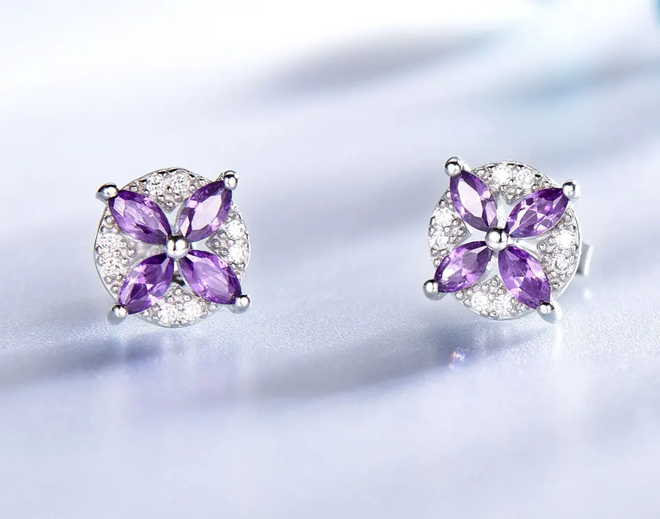 UMCHO-Amethyst-925-sterling-silver-stud-earrings-for-women-EUJ077A-1-PC_03