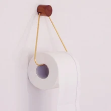 1 шт. бумажный держатель для полотенец треугольник Ретро Бронзовый скандинавский бумажное полотенце кольцо для туалета