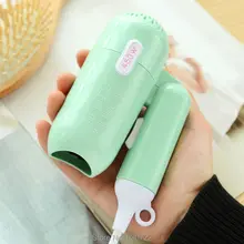 Мини 220 В 450 Вт складные ручки Электрические Фены для волос весь воздушный сопло PP материал 14x11 см