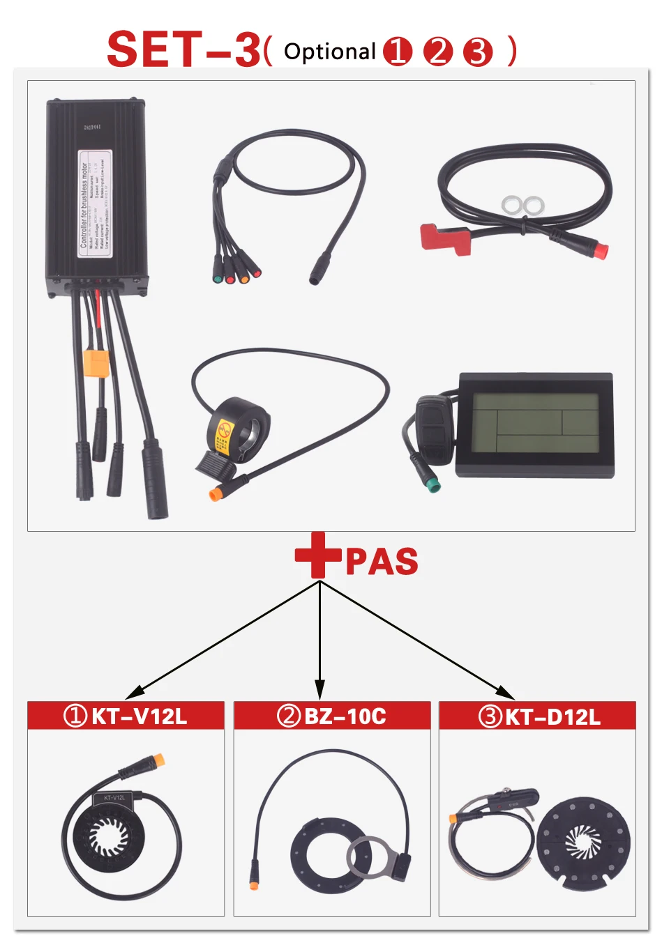 Sale Waterproof Connector 500W 22A Controller LCD3 PAS Throttle Brake 4 Sale Waterproof Connector 500W 22A Controller LCD3 PAS Throttle Brake 4