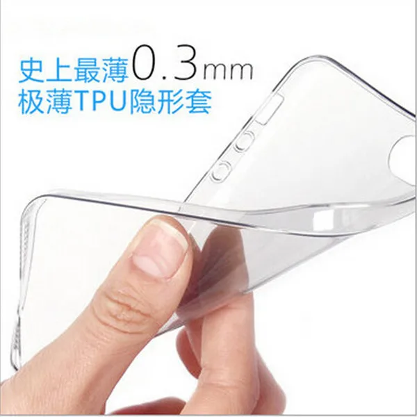 Ультратонкий прозрачный ТПУ чехол для iPhone 5 5S 5C 4 4s 6 S Plus 7 2017 кристальная задняя