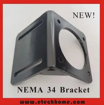 

Nema 34 Bracket Mounting International Standard Stepper Motor Fixing Seat Mount Bracket Screws for Free